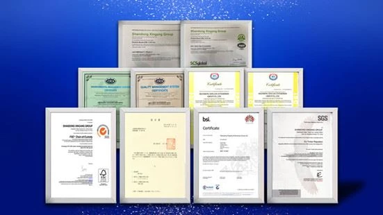 XINGANG CERTIFICATES_